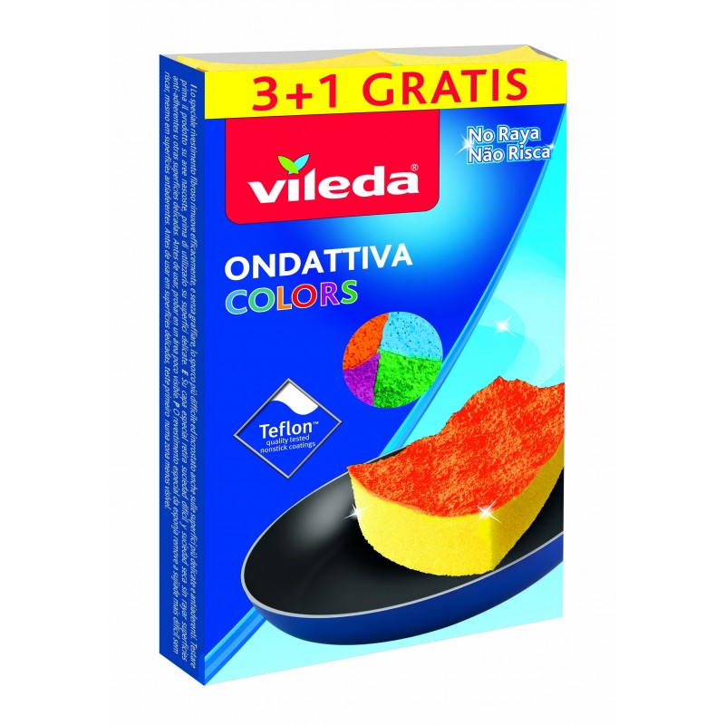 VILEDA Ondattiva Colors 3+1 Gratis 