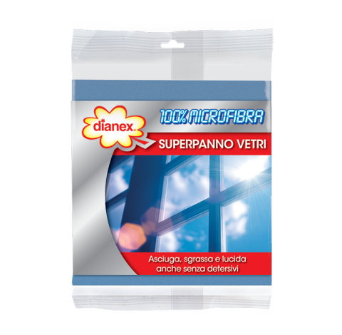 DIANEX Super Panno Vetri 100% Microfibra 