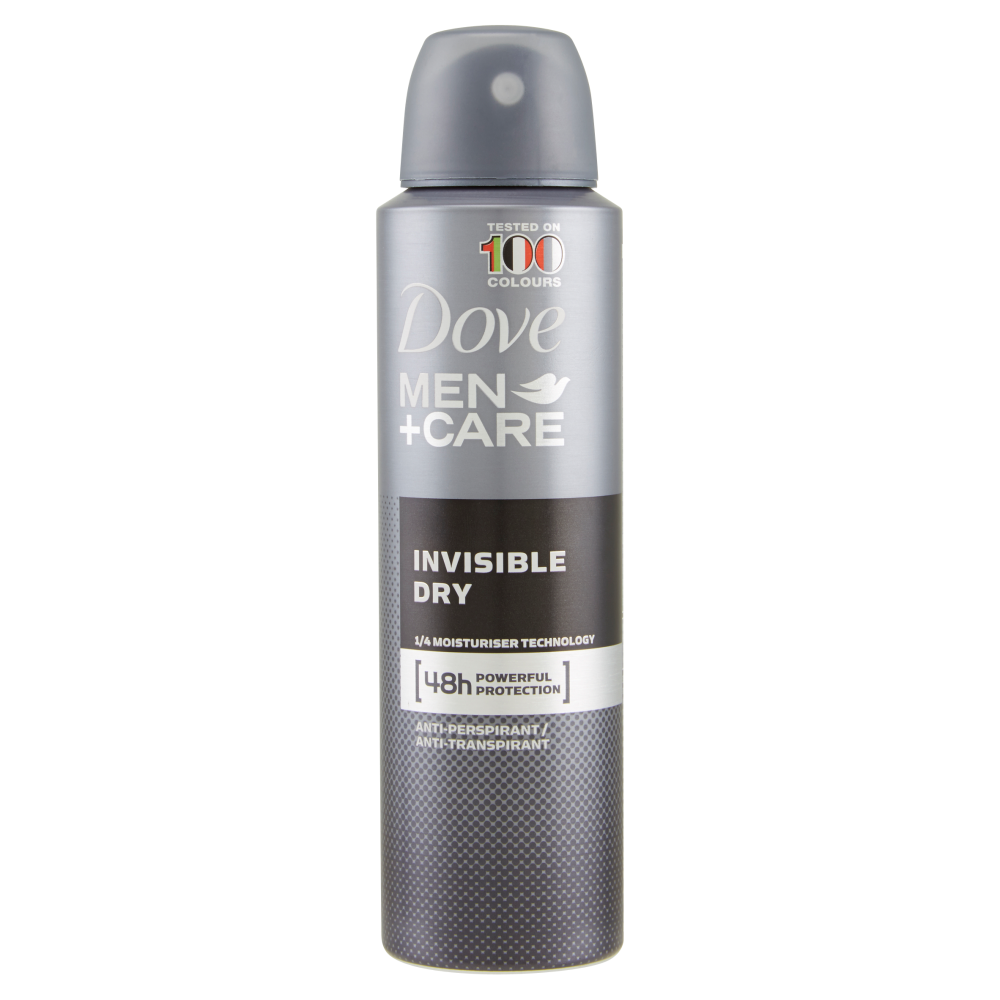 DOVE Deodorante Men+Care Invisible Dry Spray 150ml