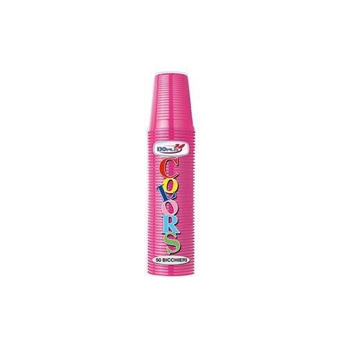 DOPLA bicchieri fucsia cc 200 pezzi 50