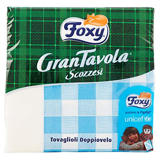 FOXY Gran Tavola Scozzesi Doppiovelo
