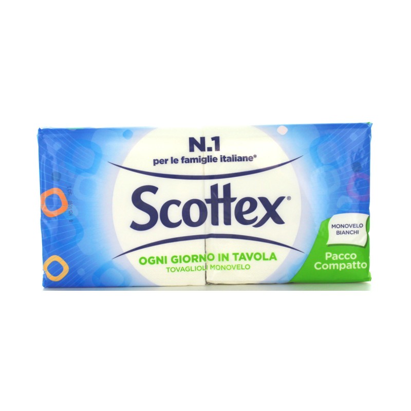 SCOTTEX Tovaglioli Ogni Giorno in Tavola Pacco Compatto 