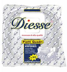 DIESSE Piatti Quadri super rigidi 1 kg