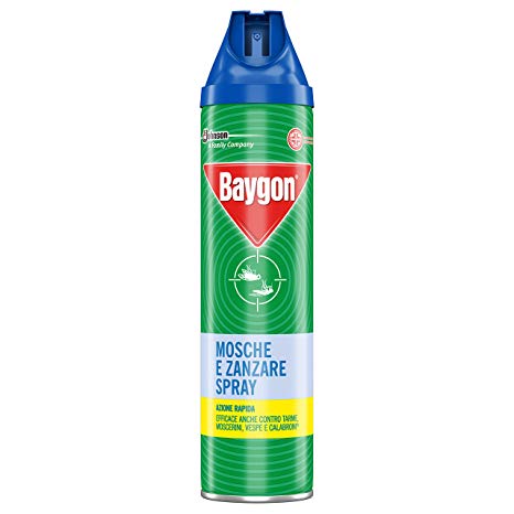 BAYGON Mosche e Zanzare Spray 400 ml