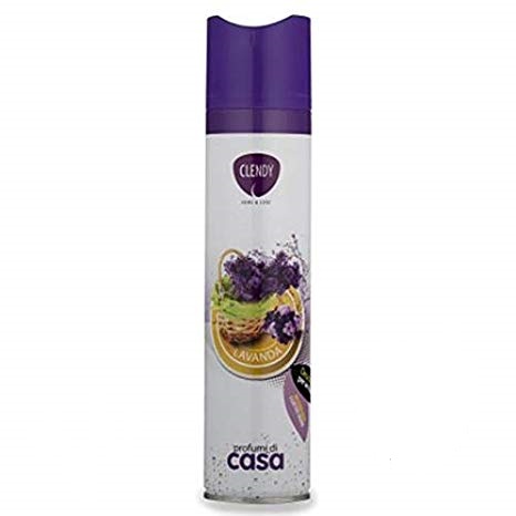 CLENDY Deodorante per Ambiente Lavanda 300 ml