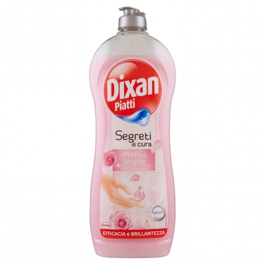 Dixan Piatti Segreti di cura mani e unghie con Vitamina E 650 ml