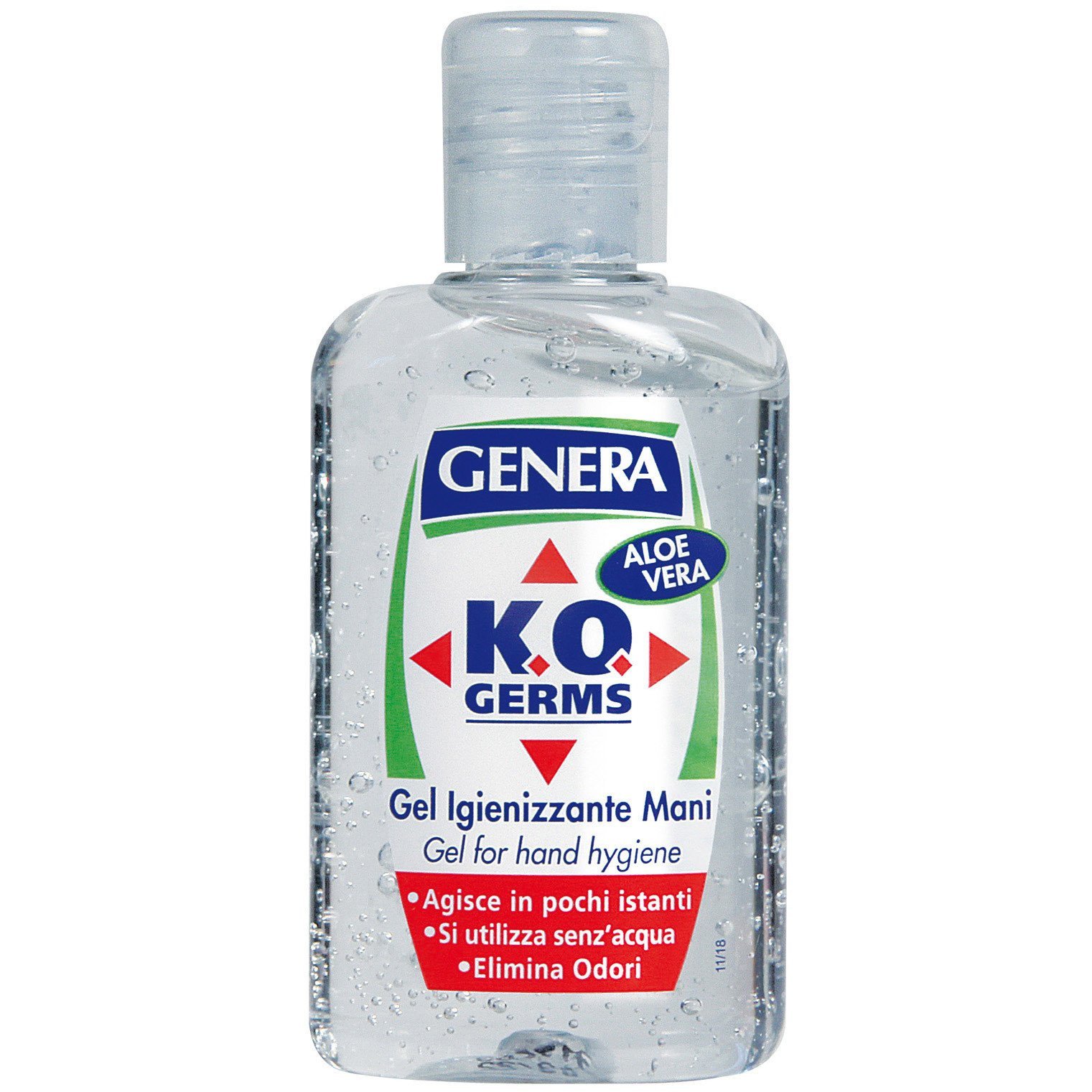 GENERA KO GERMS GEL MANI ALOE VERA ML 80