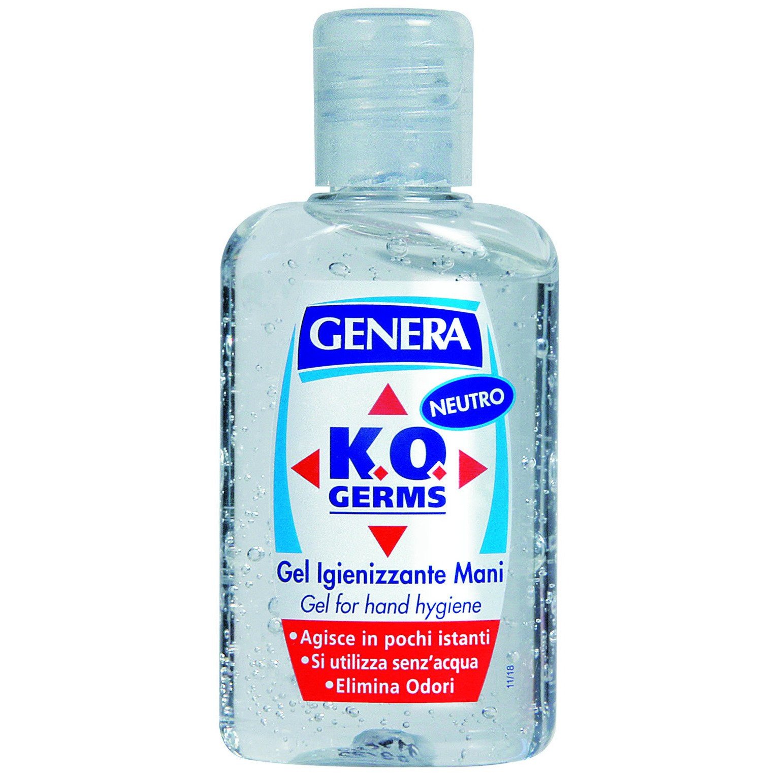 GENERA KO GERMS GEL MANI NEUTRO ML 80