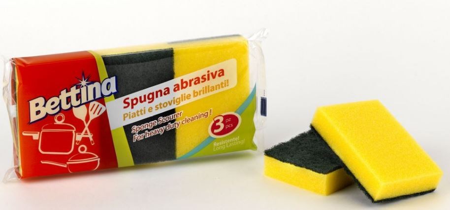 BETTINA Spugna Abrasiva 3 pezzi