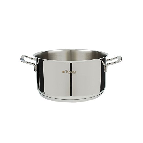 TOGNANA Vanitosa Casseruola in acciaio inox 22 cm