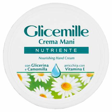 GLICEMILLE Crema mani Nutriente con BIO Camomilla 100 ml