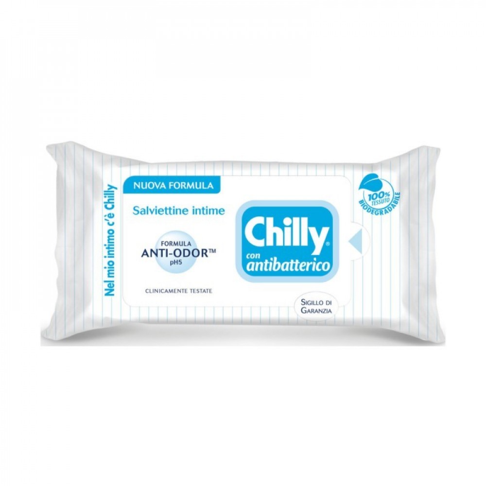 Chilly con antibatterico Salviettine intime 12 pz