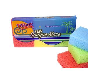 TITTEX Tris spugne mare 