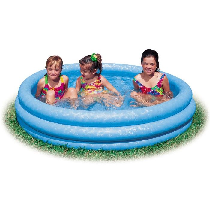 INTEX PISCINA GONFIABILE BAMBINI BIMBI A 3 ANELLI MISURE 114 x 25 cm