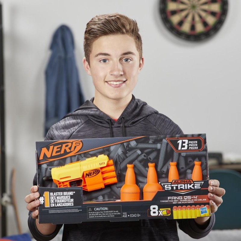 Hasbro Nerf Alpha Strike Fang QS-4 Targeting Set E8308