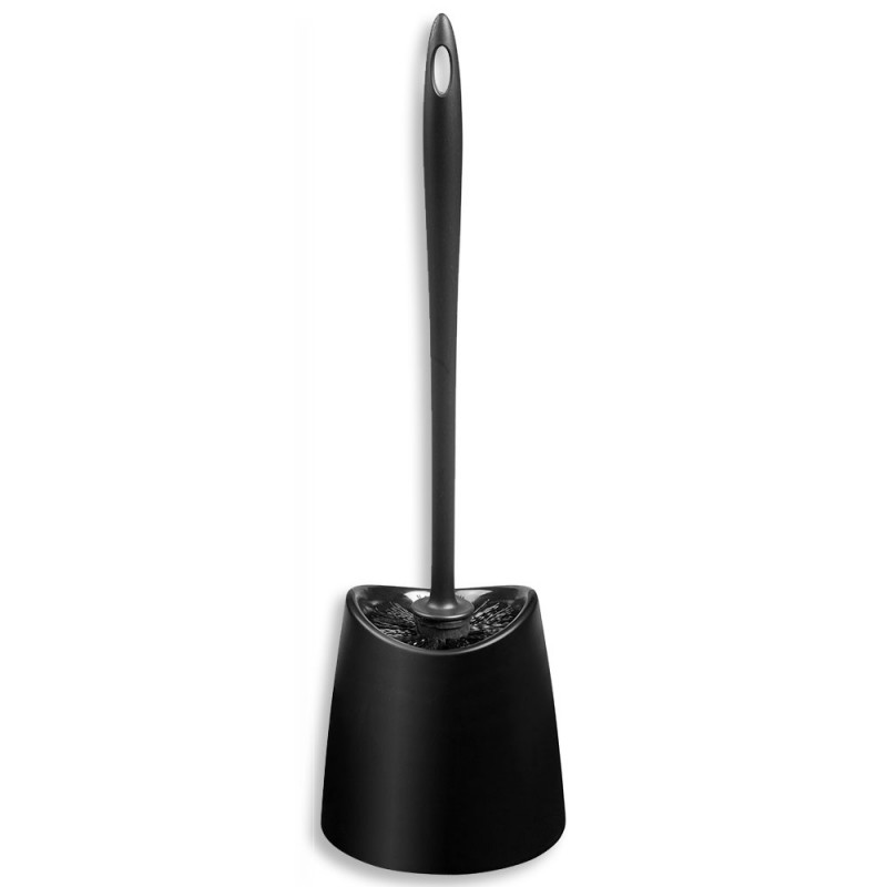 Portascopino Moderno Nero in Plastica dal Design Moderno