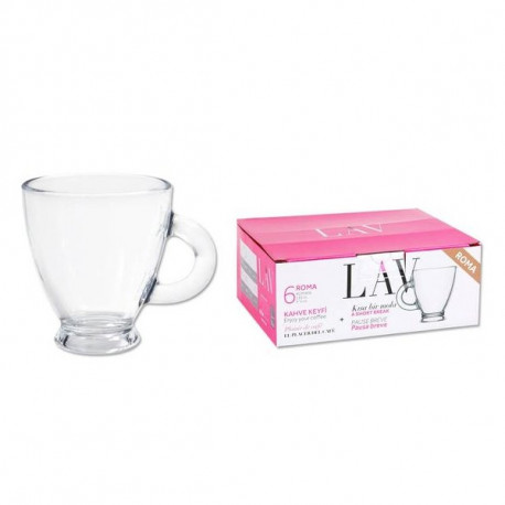 LAV Set 6 tazzine caffè 155cc
