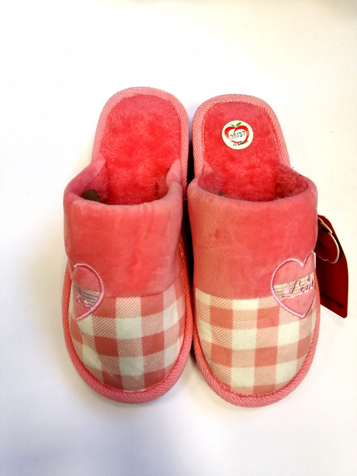 Pantofole da donna invernali imbottite ciabatte chiuse calde morbide