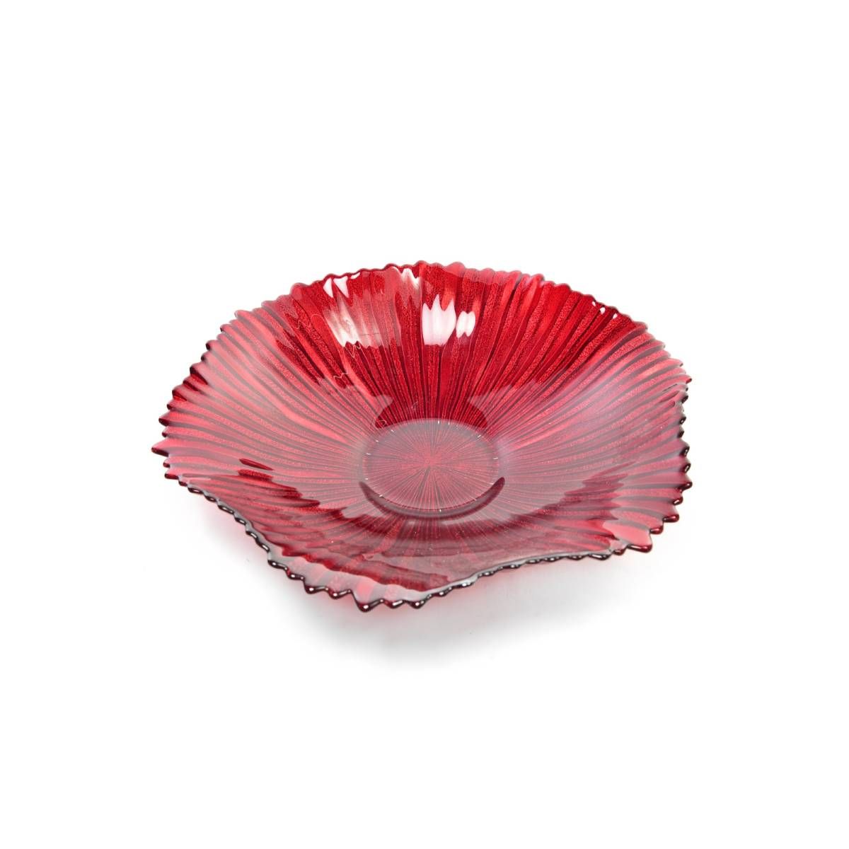 Centrotavola Vetro Astral Rosso