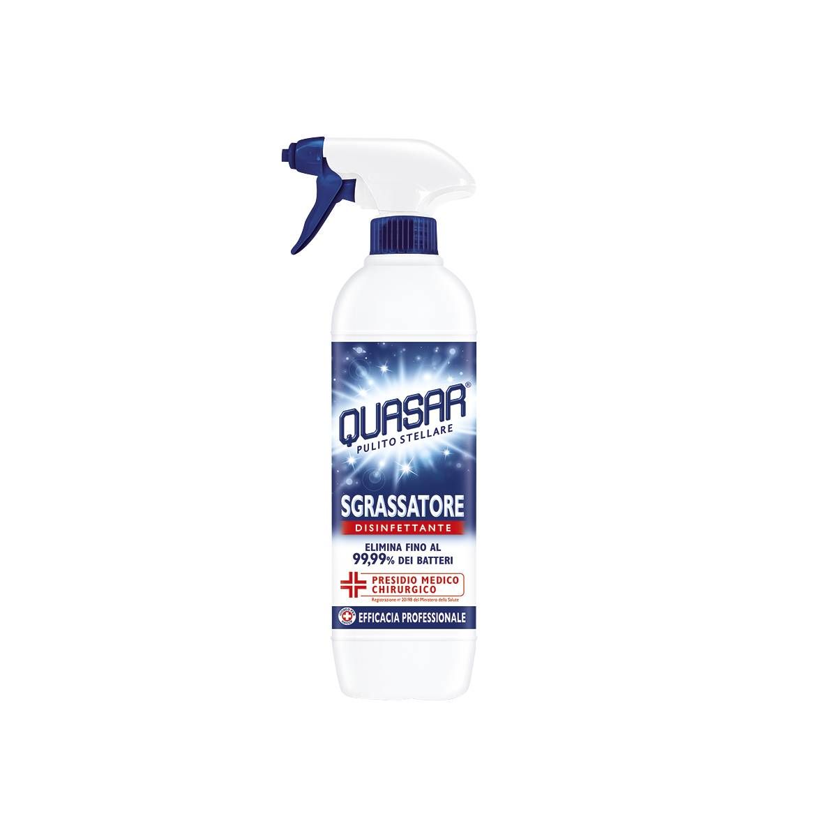QUASAR Sgrassatore Disinfettante 650ml