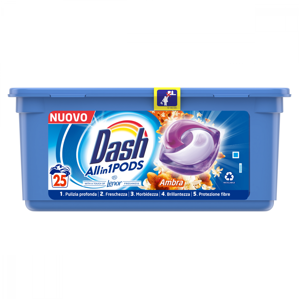 DASH Ecodosi 25 Tabs Ambra
