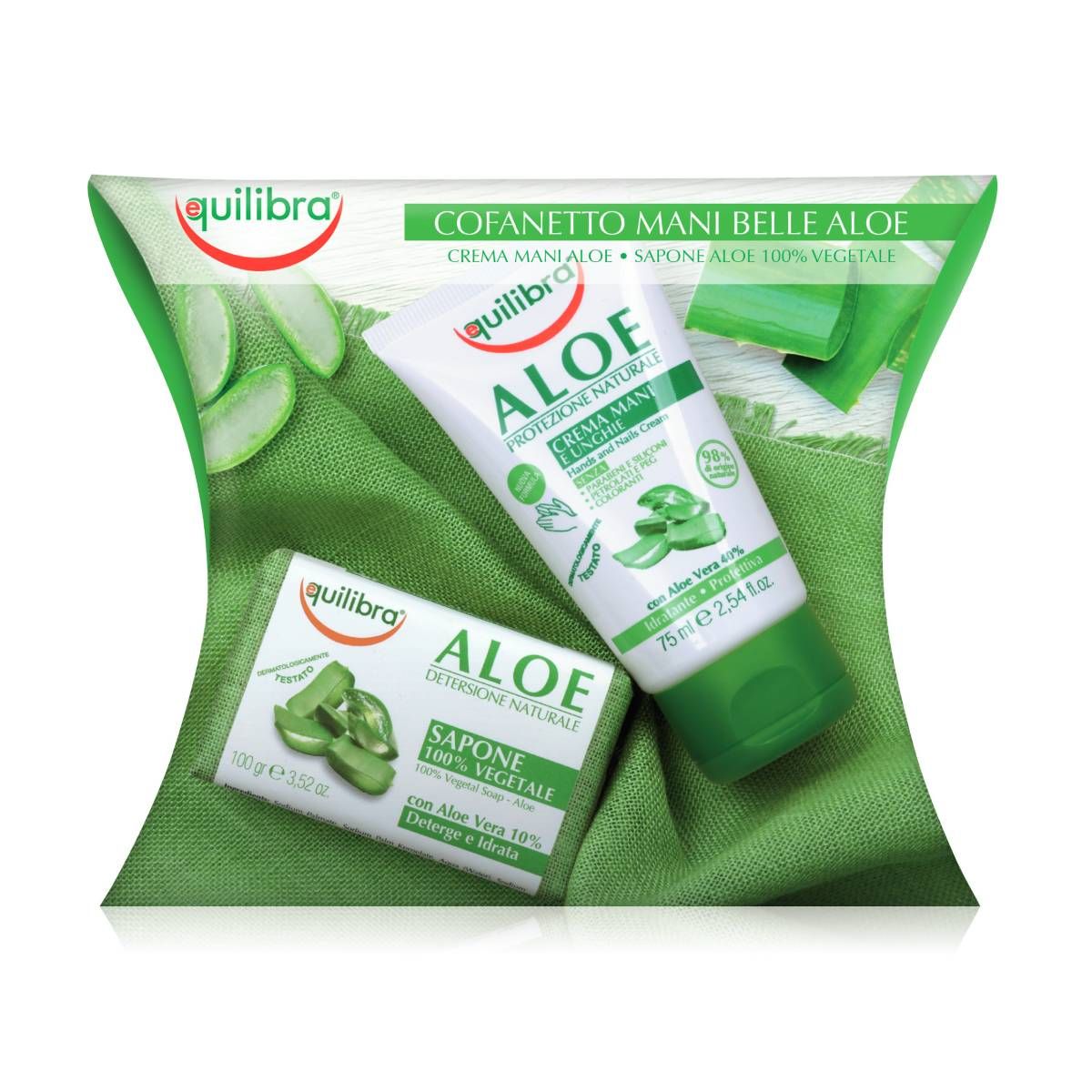 EQUILIBRA Confezione Regalo Mani Belle Aloe