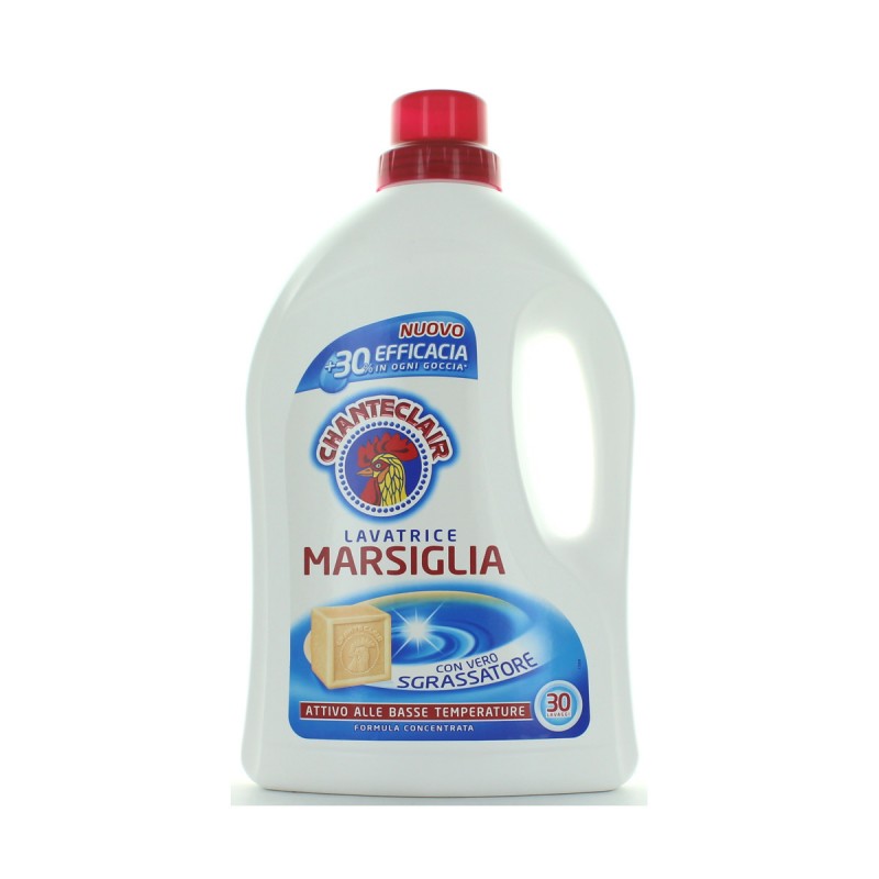 CHANTECLAIR DETERSIVO LIQUIDO LAVATRICE MARSIGLIA 30 LAVAGGI 1500 ML