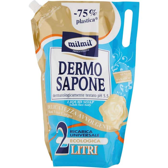 MIL MIL dermo sapone ricarica 2000 ml