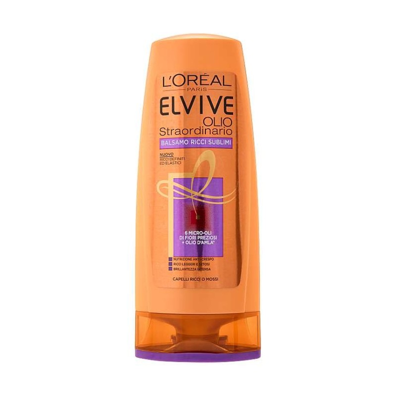 L'OREAL Elvive Olio Straordinario Balsamo Ricci Sublimi Capelli Ricci e Secchi 200ml
