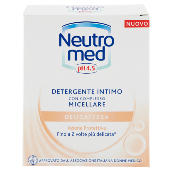 NEUTROMED Neutromed pH 4.5 Detergente Intimo con Complesso Micellare Delicatezza 200 ml