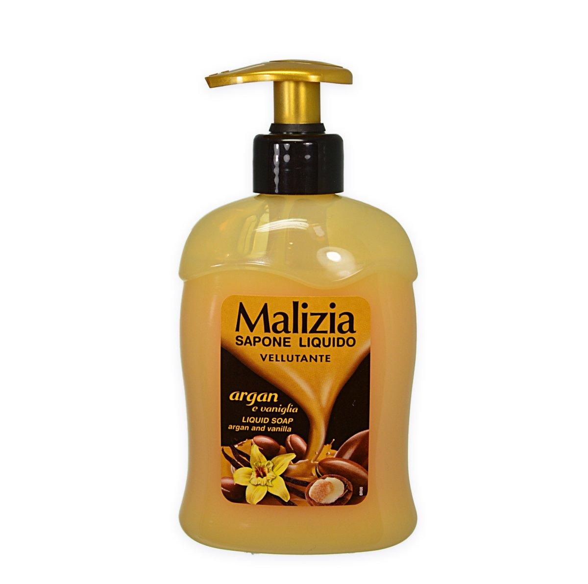 Malizia sapone liquido Vellutante argan & vaniglia 300 Ml