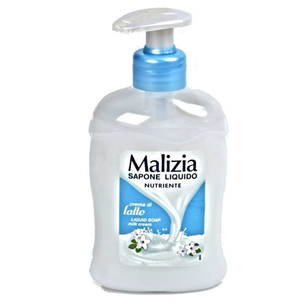 Malizia sapone liquido nutriente Crema di latte 300 Ml