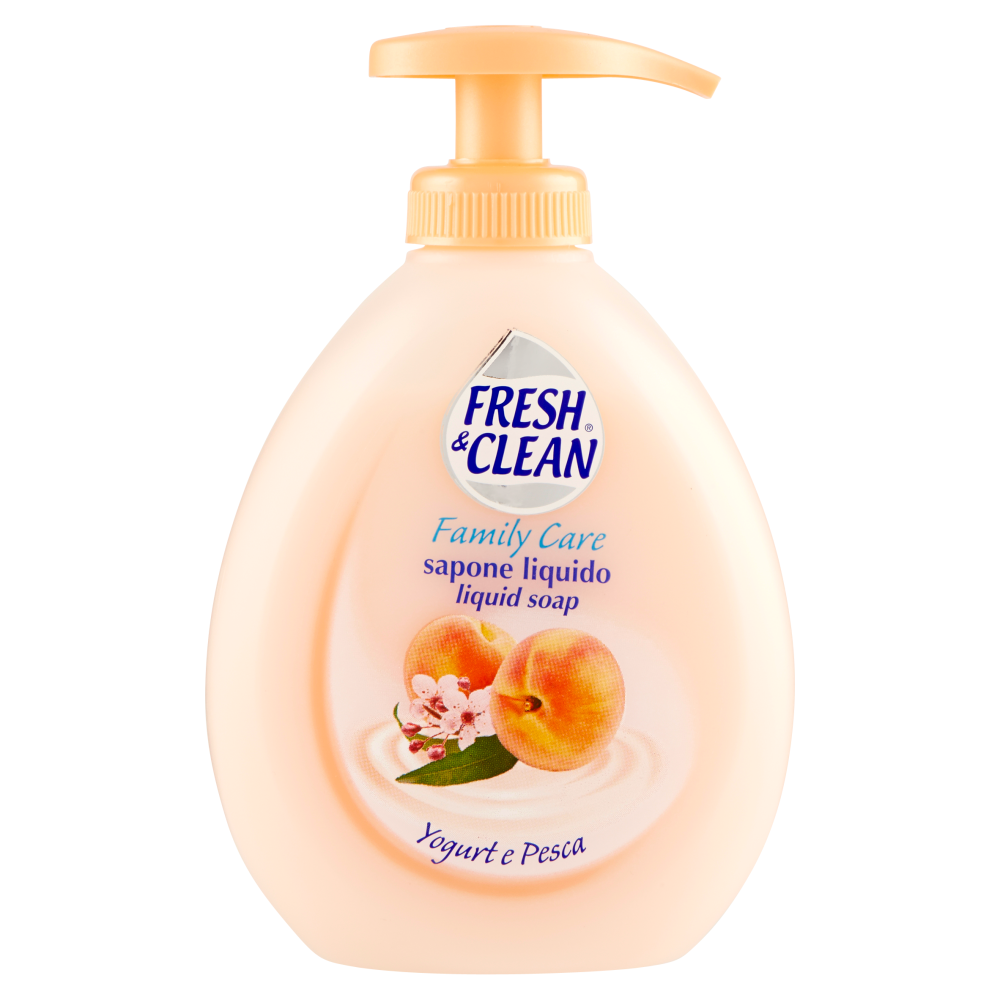 Sapone Liquido Fresh&Clean con Yougurt e Pesca 300 ml