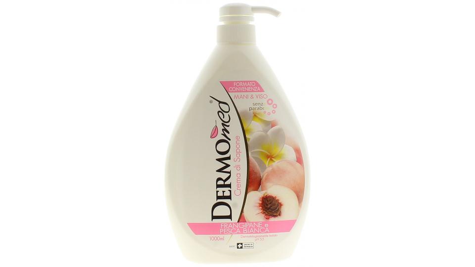 Dermomed Frangipane e pesca Crema Sapone 1000 ml