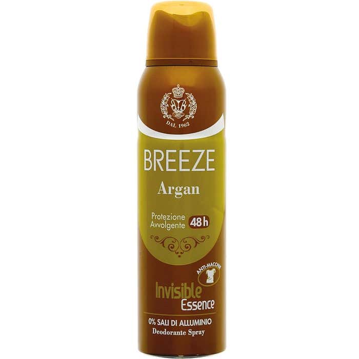 BREEZE Argan Invisible Essence Deodorante Spray 150 ml