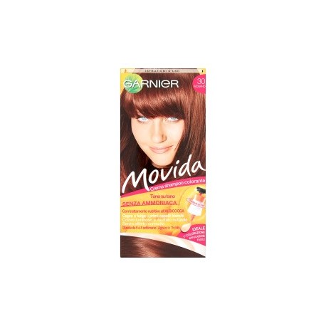 Movida Crema Shampoo Colorante Mogano N.30