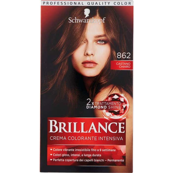 BRILLANCE Brillance Crema Colorante Intensiva 862 Castano Chiaro