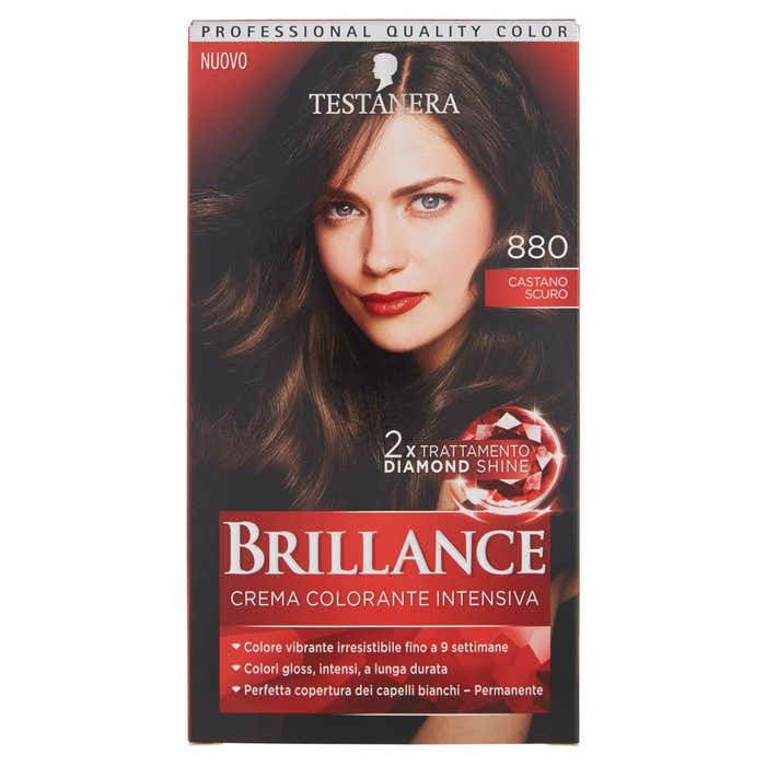 BRILLANCE brillance colorazione capelli castano scuro 880