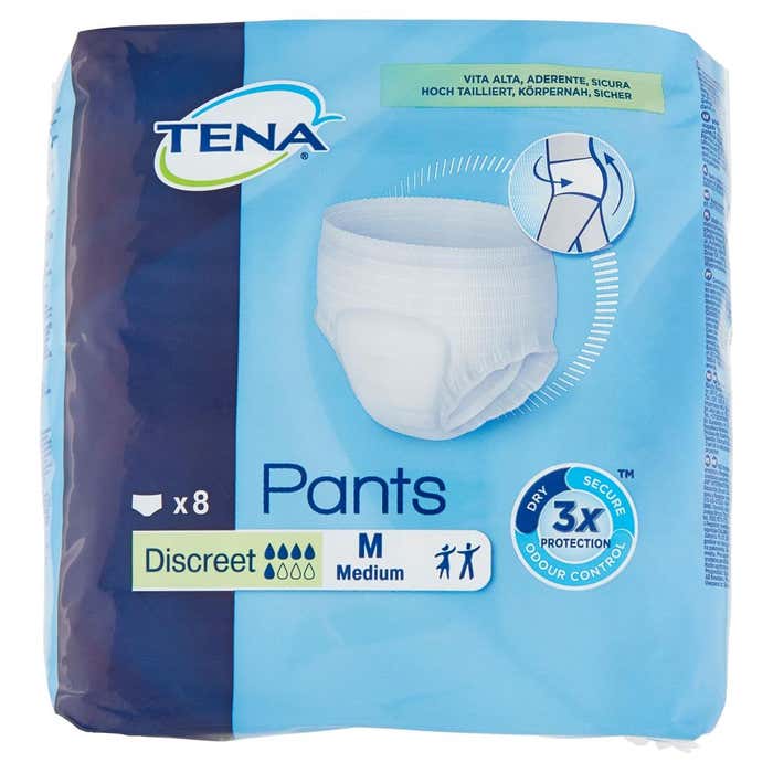 TENA Pants Discreet Medium 8 pezzi