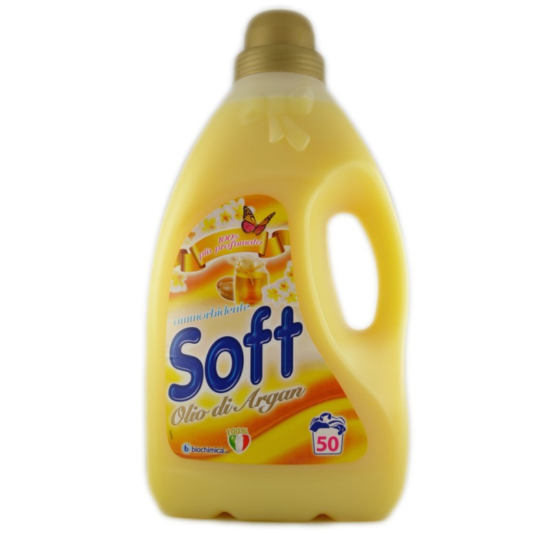 SOFT Ammorbidente Olio di Argan 3 L - 50 Lavaggi