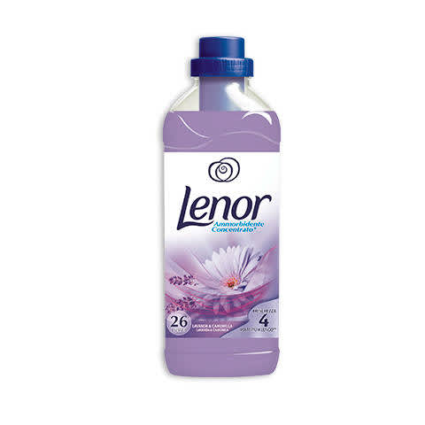 LENOR Lenor Ammorbidente Concentrato Lavanda e Camomilla 26 Lavaggi - 650 ml
