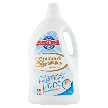 SPUMA DI SCIAMPAGNA detersivo lavatrice bianco puro lavaggi 46