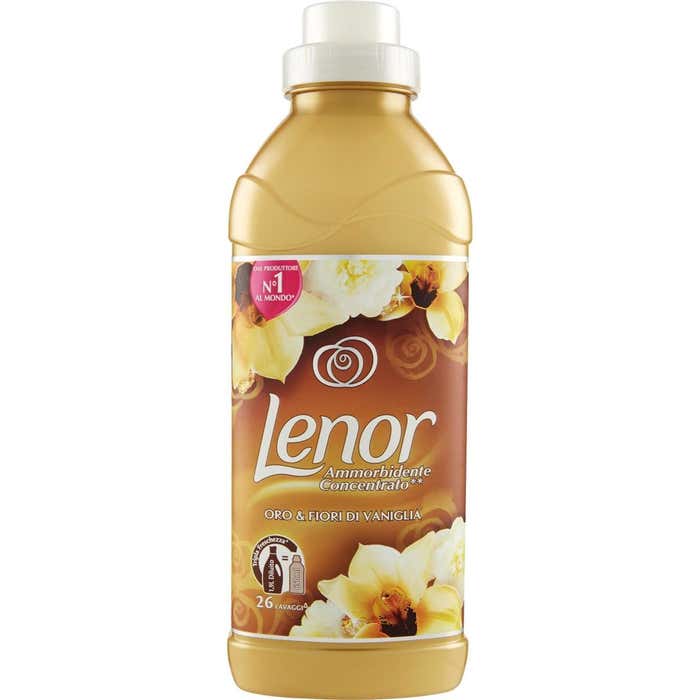 LENOR Ammorbidente Concentrato Oro & Fiori di Vaniglia 26 Lavaggi - 650 ml