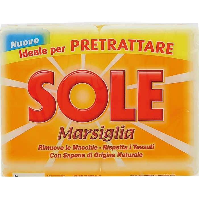 SOLE sapone bucato bianco gr 250 x2
