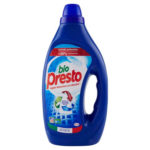 Bio Presto Detersivo Lavatrice Classico 19 Lavaggi
