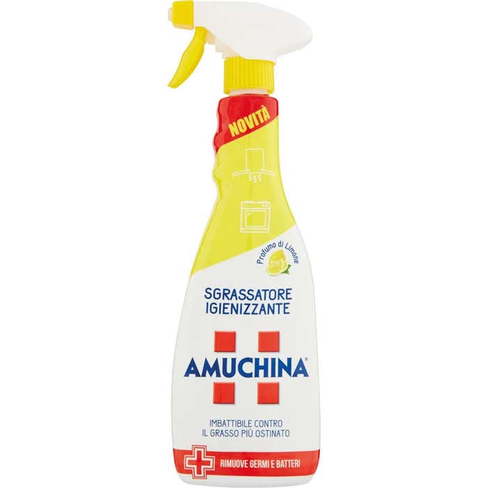 AMUCHINA Sgrassatore igienizzante profumo di limone 750 ml