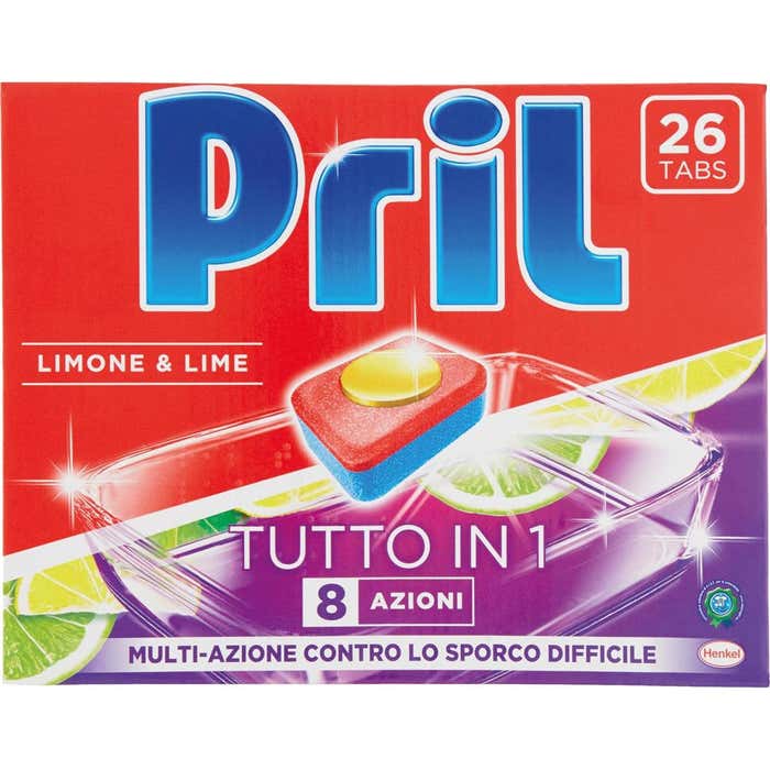PRIL Tutto in 1 - 8 Azioni - 26 Tabs