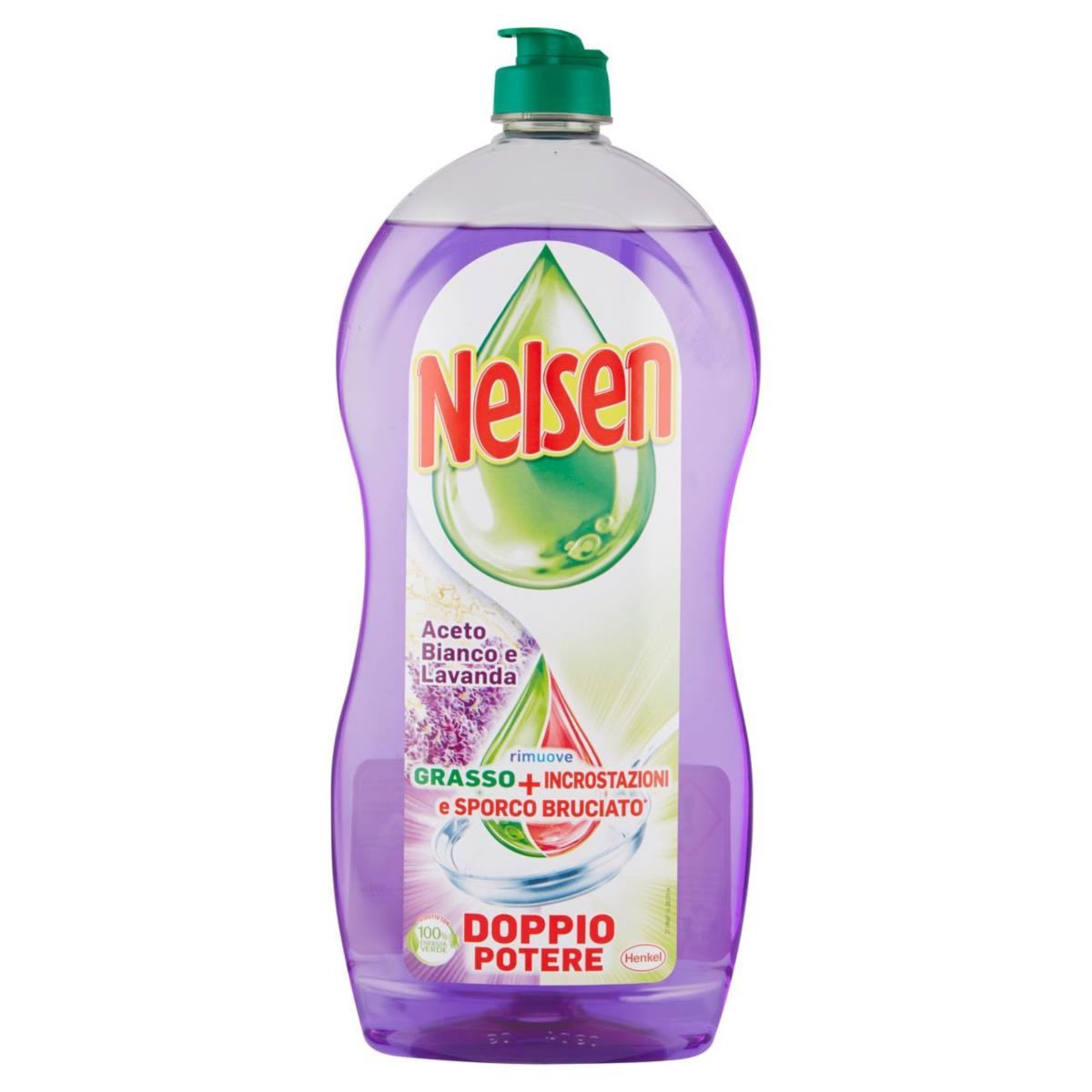 Nelsen Lavanda e Aceto Bianco Detersivo Piatti 900 ml