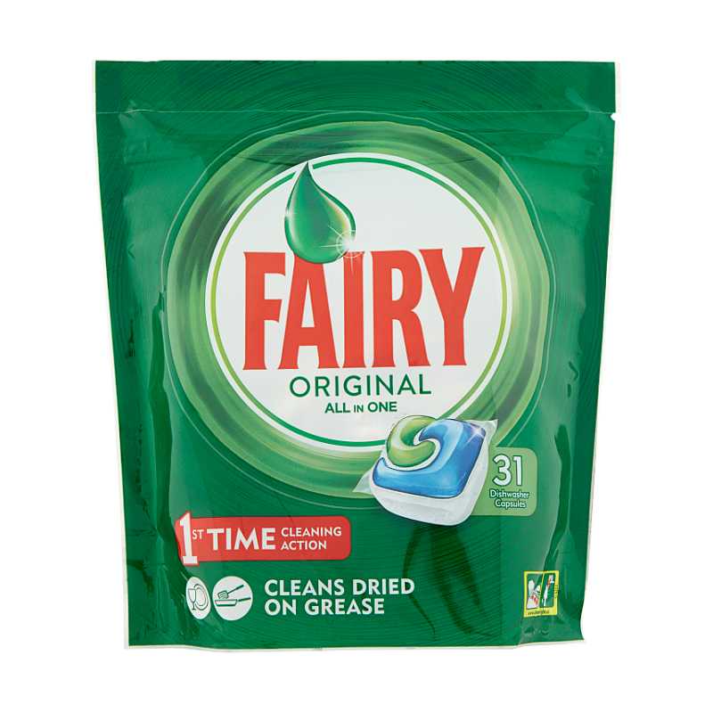 Fairy Original Lemon Tabs Lavastoviglie 31 Pezzi