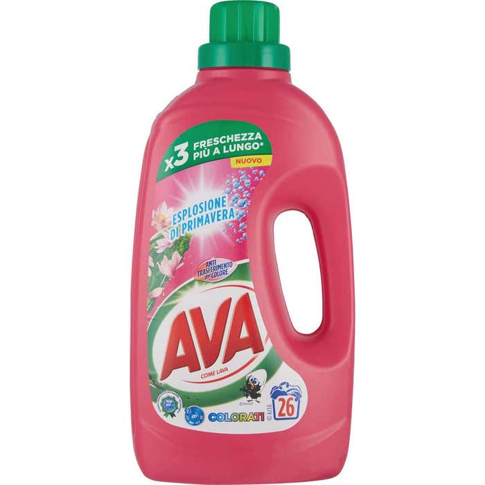 AVA Detersivo Liquido Esplosione di Primavera 26 Lavaggi